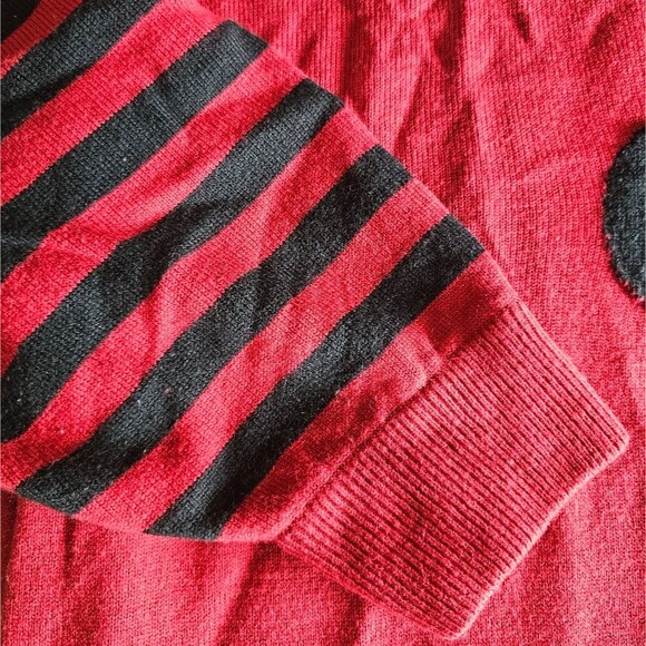 Disney Mickey Mouse Sweater Dress Sz 4X Red Striped Sleeves Plus Size Retro Y2K - Picture 9 of 15